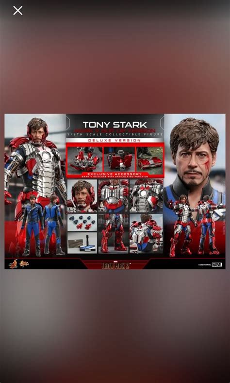 HT MMS iron man Hot Toys MMS 鋼鐵人 東尼 史塔克 馬克 著裝版本 Tony Stark Mark