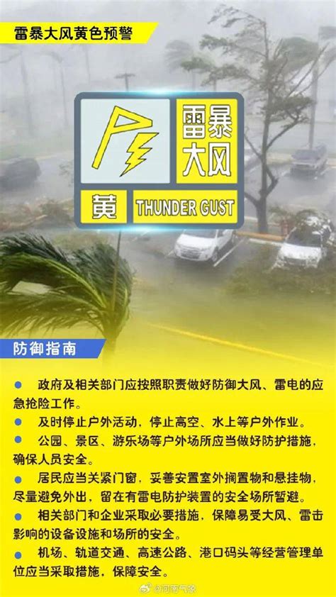 冰雹 9级大风 强降水！郑州发布最新预警 影响 雷暴 天气