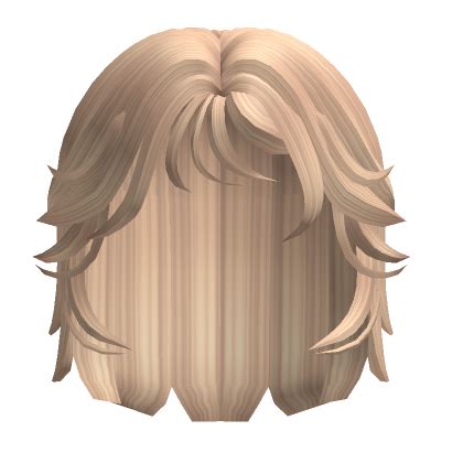 Fluffy Windswept Popstar Hair Blonde S Code Price RblxTrade