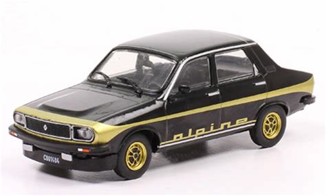 Modellautos Renault 12 1 43 SpecialC 120 Alpine Schwarz Gold 1978