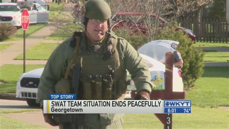 Swat Team Situation Ends Peacefully Youtube