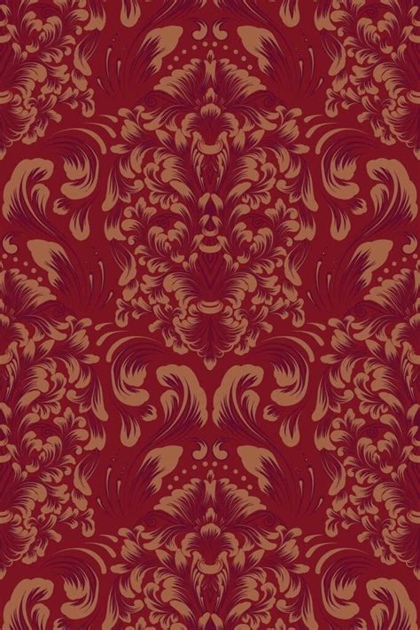 Burgundy Elegance Peel and Stick Wallpaper or Non-pasted