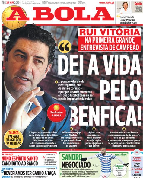 Fora De Jogo Capas Os Alvos Do Sporting Rv Em Grande Entrevista A