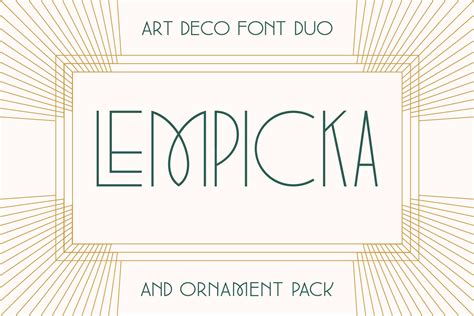 53 Beautiful Art Deco Fonts to Evoke a Bygone Era | HipFonts