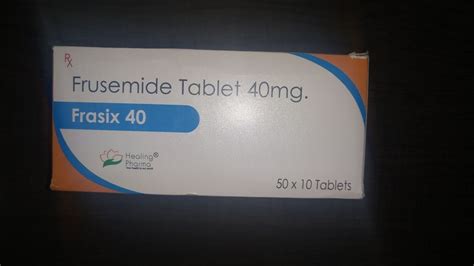 Frusemide Frasix Mg Tablet Healing Pharma At Rs Stripe In