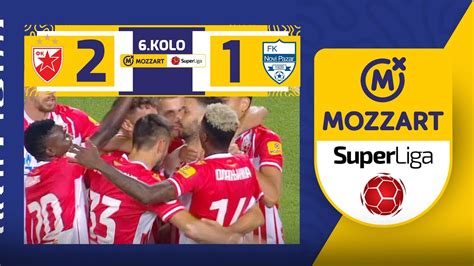 Mozzart Bet Super Liga 2023 24 6 Kolo CRVENA ZVEZDA NOVI PAZAR 2 1