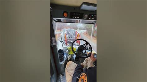 Inside The Back Steering Part Of A Ladder Truck Laddertruck Video By