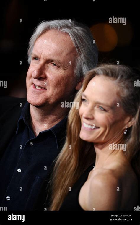 James Cameron And Suzy Amis Arriving For The 20th Century Fox World