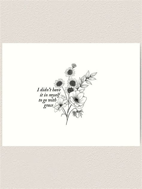 "taylor swift - "my tears ricochet" lyrics" Art Print for Sale by sunartprintco | Redbubble