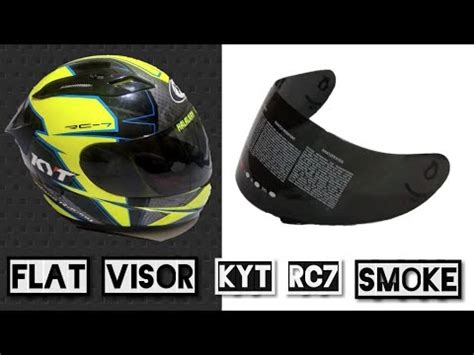 Pasang Flat Visor Kyt Rc Youtube