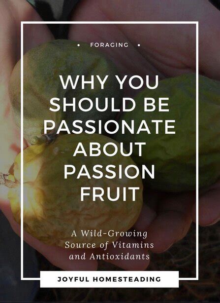 Passion Fruit Benefits