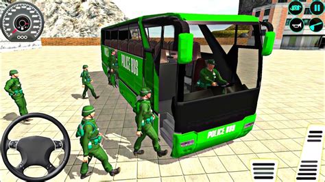 Uphill Offroad Bus Driving Sim Driving Bus In Village Gameplay