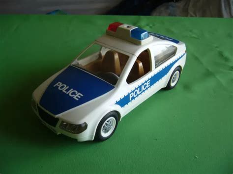 Playmobil R F A Voiture De Police Avec Lumi Res Clignotantes