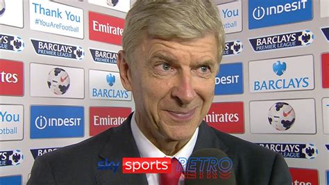 afcstuff on Twitter Arsène Wengers iconic post match interview after