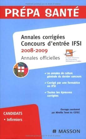 Amazon Fr Annales Corrig Es Concours D Entr E Ifsi Annales