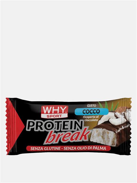 Why Sport Protein Break Cocco Proteine Integratori Nencini Sport