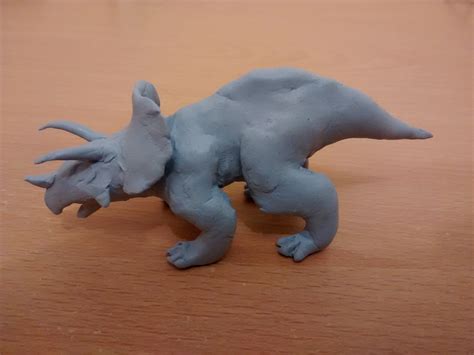 Blu Tack Triceratops By Shenzhuxi On Deviantart