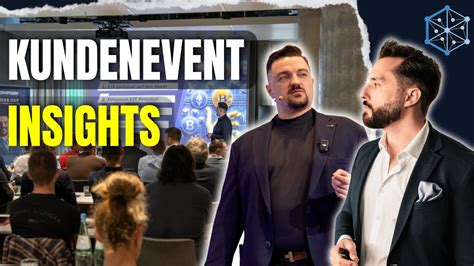 Unser Bisher Gr Tes Kundenevent Vlog Youtube