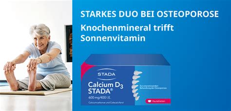 CALCIUM D3 STADA 600 Mg 400 I E Kautabletten 120 Stk Medikamente