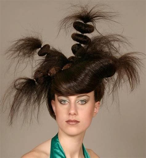 25 Completely Bizarre Haircuts Hair Styles Hair Humor Crazy Hair Days