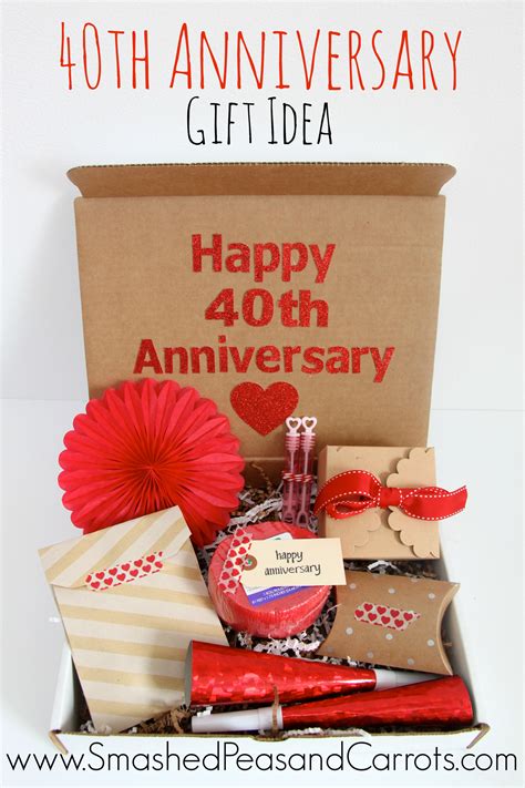 The 20 Best Ideas For 40th Wedding Anniversary Gift Ideas Home