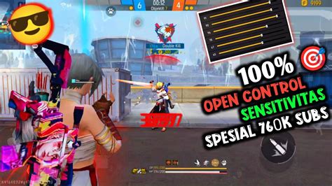 BONGKAR PENGATURAN FF AUTO HEADSHOT SPESIAL 760K SUBS OPEN CONTROL