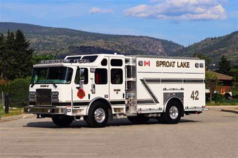 Sproat Lake Fire Hall 2 9501 Faber Rd BC Fire Trucks