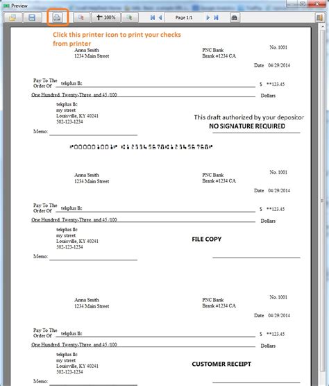 ezCheckDraft - Print Professional Bank Draft Checks with MICR Encoding