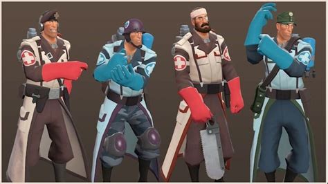 Steam Workshop Commanders Coat Team Fortress 2 Medic Team