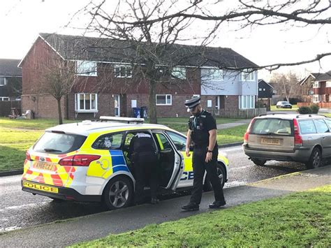 Newmarket Murder Investigation First Pictures Show Large Police Cordon