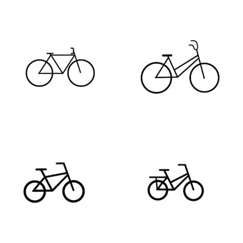 Premium Vector | Bicycle logo vector