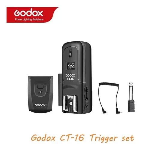 Godox Ct 16 Transmisor De Disparador De Flash De 16 Canales Meses Sin