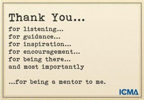 Appreciation Thank You Mentor Quotes - Hollie Cairistiona