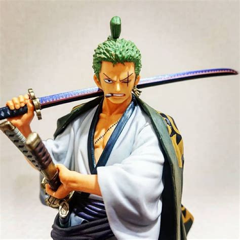 Jual Action Figure Roronoa Zoro One Piece Wano Dxf Shopee Indonesia