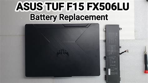 How To Replace Battery Asus Tuf F15 Fx506ludisassembly And Assembly