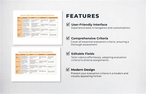 Rubric Template in PDF, Word, Google Docs - Download | Template.net