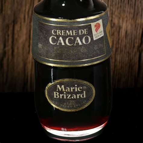 Creme De Cacao Liqueur Marie Brizard Litre Ideal For Old Liquor