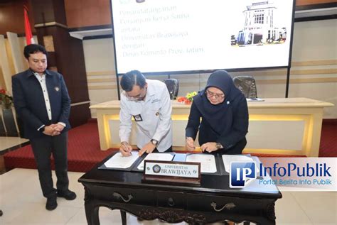 Infopublik Diskominfo Jatim Kerja Sama Kip Dengan Universitas