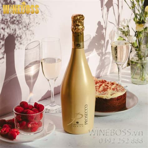 Rượu Vang Ý Cavatina Premium Prosecco Wineboss