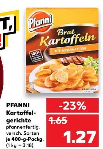 Pfanni Kartoffel Gerichte Angebot Bei Kaufland Prospekte De