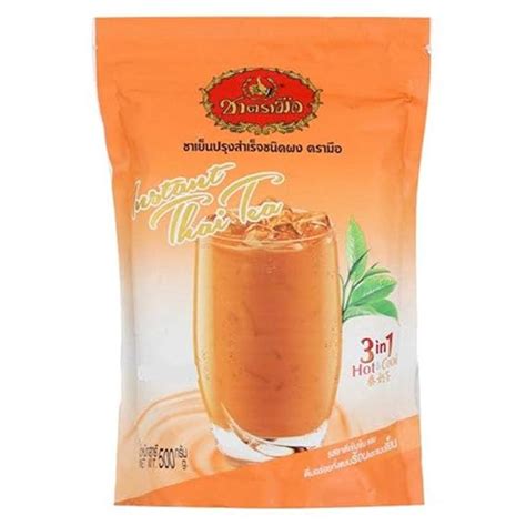 Cha Tramue Brand Powdered Thai Milk Tea 3 In 1 Milk Tea