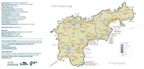 Tiree Visitor Map – Blue Beyond Design