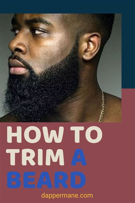 How To Trim A Beard Artofit