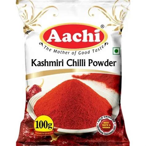 Aachi Kashmiri Chilli Powder G At Rs Pack In Aruppukkottai