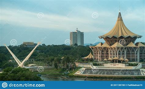 Dewan Undangan Negeri Sarawak Foto De Archivo Editorial Imagen De