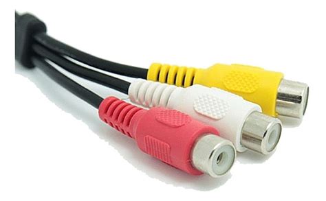 Cable Plug Mm De Pines A Conectores Rca Hembras En