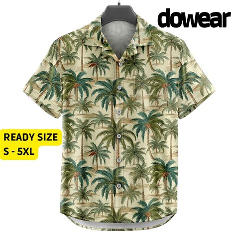 Jual Dowear Baju Kemeja Motif Kekinian Cowok Cewek Bali Pantai Surfing