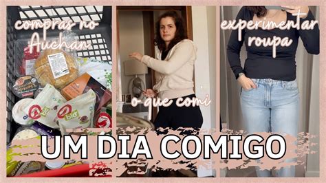 Vlog Haul De Compras Do Auchan Fomos Tentar Comprar Roupa E O Que