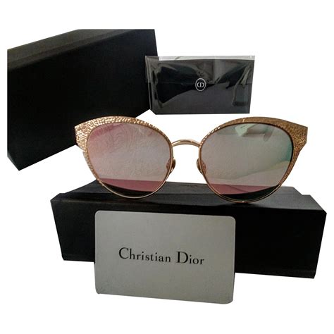 Sunglasses Christian Dior Unique Limited Edition Collection 2019 Golden Metal Ref 170222 Joli