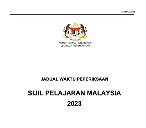 Spm 2023 Expedited To 5 December Education Ministry To Make Formal